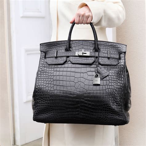 hermes hac bag cost|Hermes matte crocodile birkin bag.